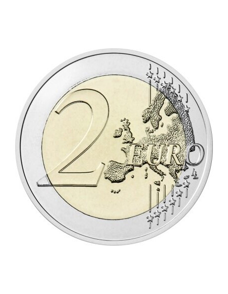 Rewers monety Litwa 2 euro 2020 Góra Krzyży