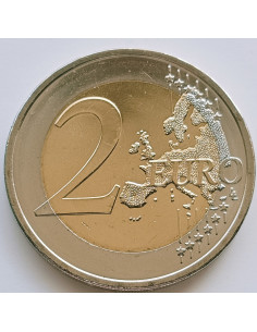 Awers monety Belgia 2 euro 2022 Podziękowanie służbie zdrowia za walkę z pandemią Covid 2