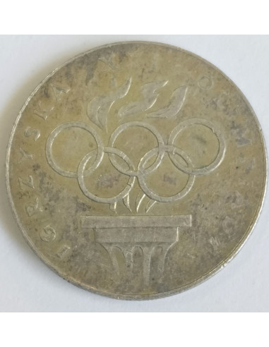 Awers monety 200 Złotych 1976 XXI Letnie Igrzyska Olimpijskie