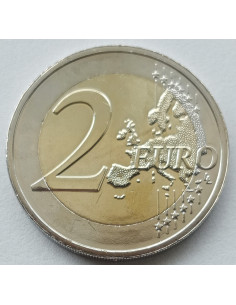 Awers monety Belgia 2 euro 2024 Belgijska prezydencja w Radzie UE 2