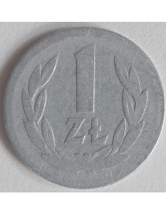 Awers monety 1 Złoty 1949 2