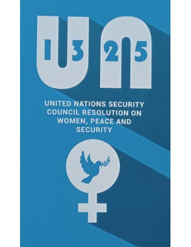 Awers monety Malta 2 euro 2022 Rezolucja Rady Bezpieczeństwa ONZ nr 1325 w sprawie kobiet pokoju i bezpieczeństwa