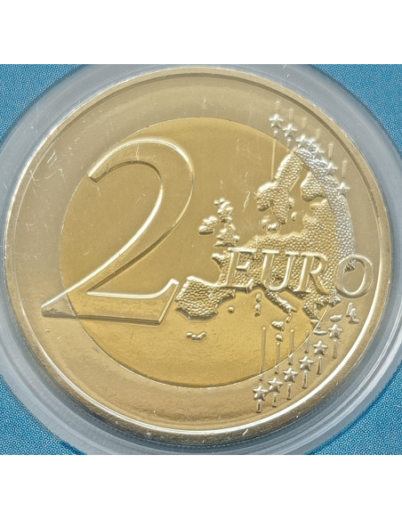 Rewers monety Malta 2 euro 2022 Rezolucja Rady Bezpieczeństwa ONZ nr 1325 w sprawie kobiet pokoju i bezpieczeństwa