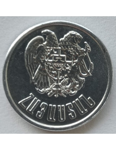 Awers monety Armenia 20 Luma 1994 2