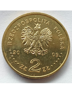 Awers monety 2 zł 2009 Historia Jazdy Polskiej: Husarz XVII wiek 2