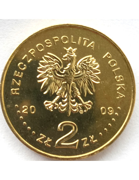 Rewers monety 2 zł 2009 Polska droga do wolności: Wybory 4 czerwca 1989 r.