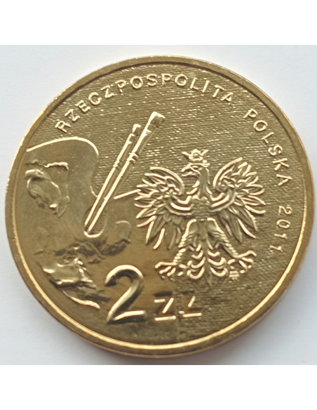 Rewers monety 2 zł 2011 Polscy malarze XIX/XX wieku – Zofia Stryjeńska