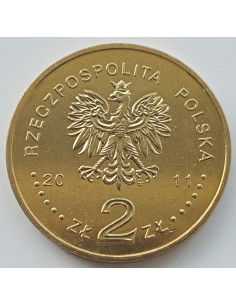 Awers monety 2 zł 2011 Przewodnictwo Polski w Radzie UE 2