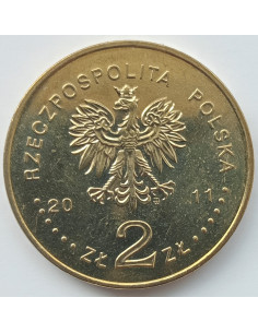 Awers monety 2 zł 2011 Powstania Śląskie 2