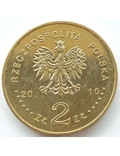 Awers monety 2 zł 2010 90. rocznica Bitwy Warszawskiej 2