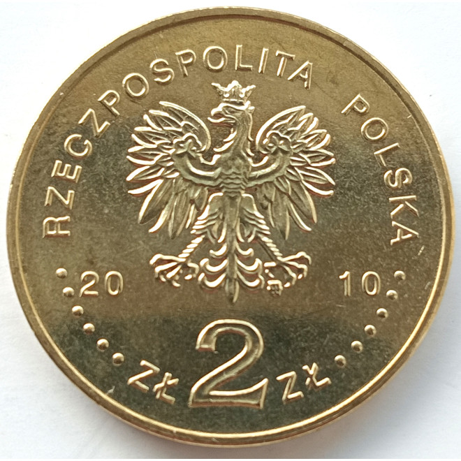 Rewers monety 2 zł 2010 Polscy podróżnicy i badacze – Benedykt Dybowski