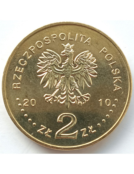 Rewers monety 2 zł 2010 Polscy podróżnicy i badacze – Benedykt Dybowski