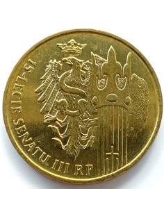 Awers monety 2 zł 2004 15lecie Senatu III RP