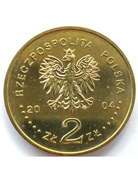 Rewers monety 2 zł 2004 15lecie Senatu III RP