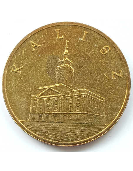 Awers monety 2 zł 2006 Kalisz – woj. wielkopolskie
