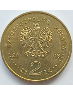 Awers monety 2 zł 2008 Igrzyska XXIX Olimpiady – Pekin 2008 2