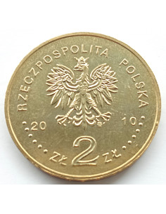 Awers monety 2 zł 2010 Miasta w Polsce – Gorlice 2