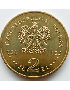 Awers monety 2 zł 2010 Zabytki Rzeczypospolitej Krzeszów 2