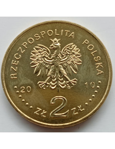 Awers monety 2 zł 2010 Miasta w Polsce – Katowice 2