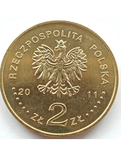 Awers monety 2 zł 2011 Miasta w Polsce – Mława 2