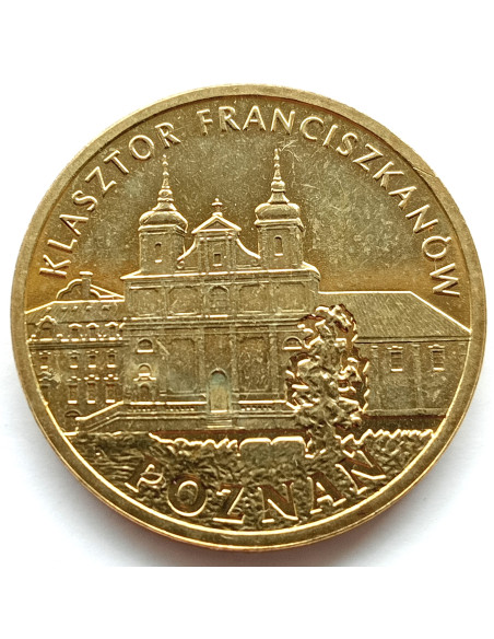 Awers monety 2 zł 2011 Miasta w Polsce – Poznań