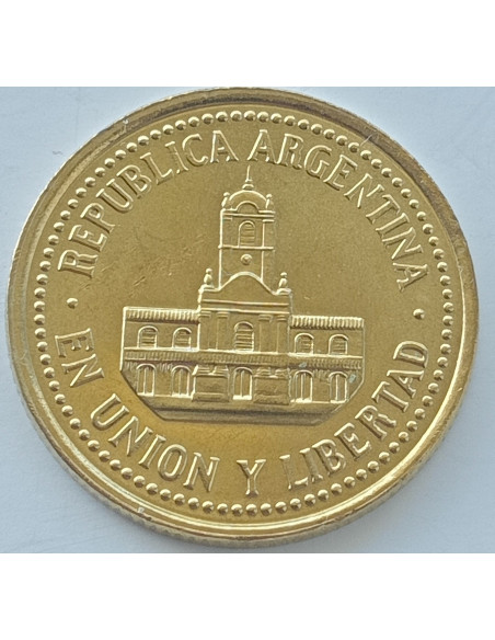 Rewers monety Argentyna 25 Centavo 2009