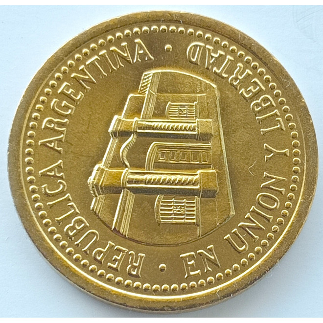 Rewers monety Argentyna 50 Centavo 2010