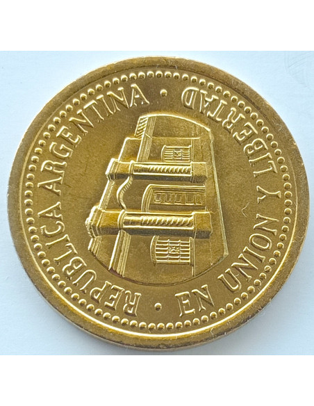 Rewers monety Argentyna 50 Centavo 2010