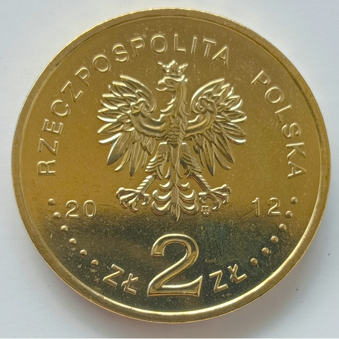 Rewers monety 2 zł 2012 Polska Reprezentacja Olimpijska Londyn 2012