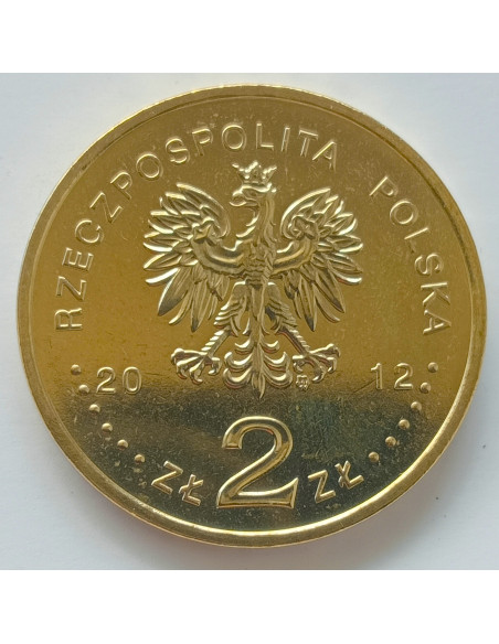 Rewers monety 2 zł 2012 Polska Reprezentacja Olimpijska Londyn 2012