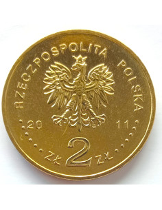 Awers monety 2 zł 2011 300lecie Pielgrzymki Warszawskiej na Jasną Górę 2