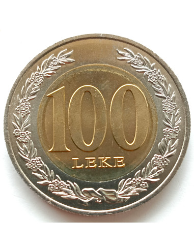 Awers monety Albania 100 Lek 2000