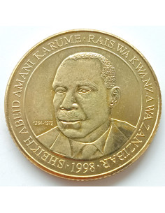 Awers monety Tanzania 200 Shilingi 1998 Lwy 2