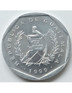 Awers monety Gwatemala 1 Centavo 1999 2
