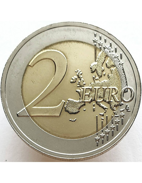 Rewers monety Litwa 2 euro 2016 Kultura bałtycka