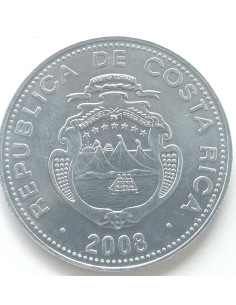 Awers monety Kostaryka 5 Colon 2008 2