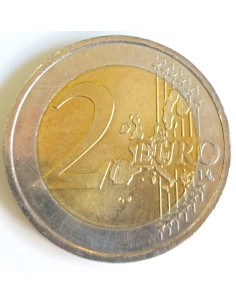 Awers monety Monako 2 euro 2002 Książę Rainer III 2