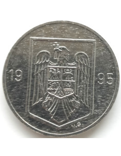 Awers monety Rumunia 10 lei 1995 Republika Rumunii 2