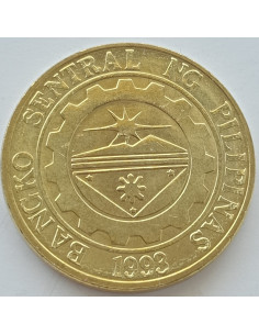 Awers monety Filipiny 25 Sentimos 2007 2