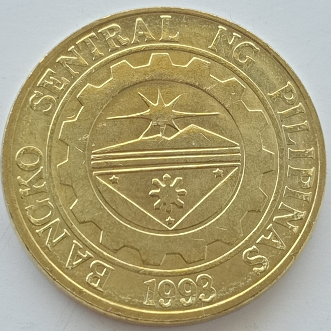 Rewers monety Filipiny 25 Sentimos 2007