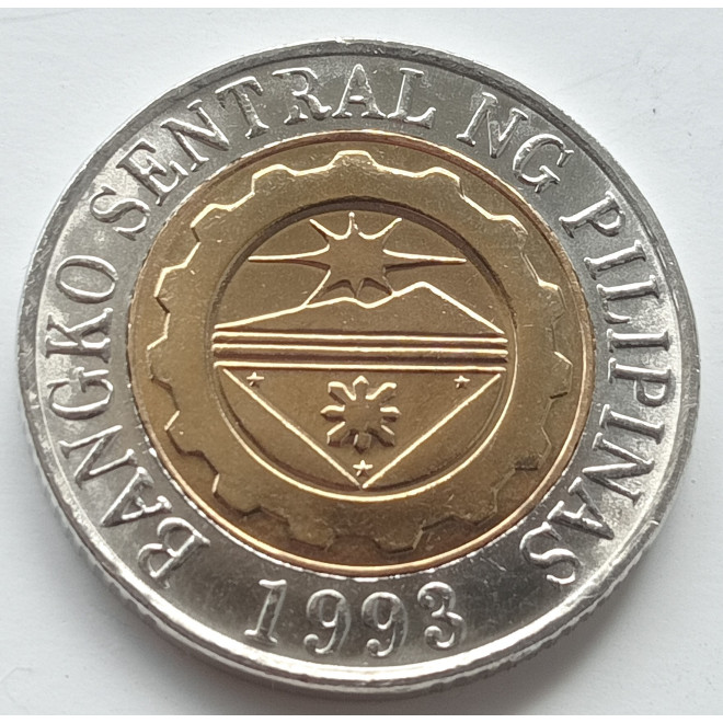 Rewers monety Filipiny 10 Piso 2004