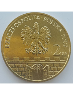 Awers monety 2 zł 2007 Świdnica – woj. dolnośląskie 2