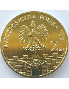 Awers monety 2 zł 2007 Kłodzko – woj. dolnośląskie 2
