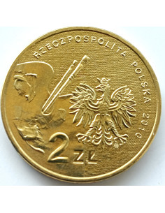 Awers monety 2 zł 2010 Polscy malarze XIX/XX wieku – Artur Grottger 2