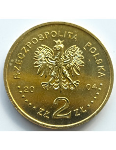 Awers monety 2 zł 2004 Igrzyska XXVIII Olimpiady – Ateny 2004 2