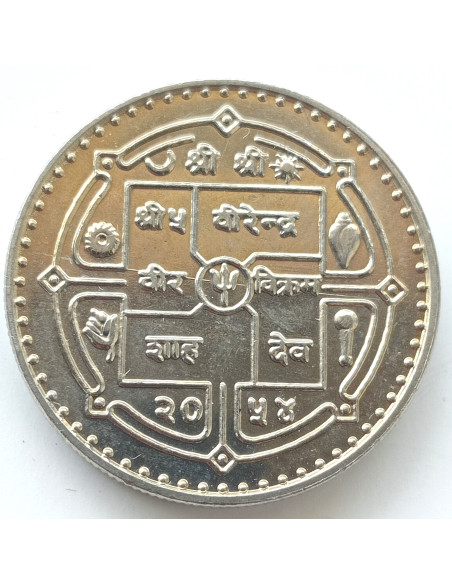 Nepal 10 rupii 1997 (odwiedź Nepal '98)