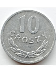 Awers monety 10 Groszy 1978 2