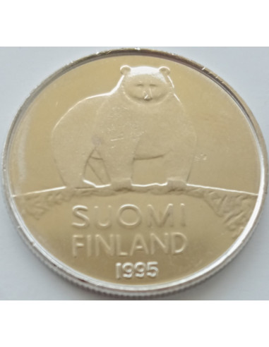 Awers monety Finlandia 50 Penni 1995