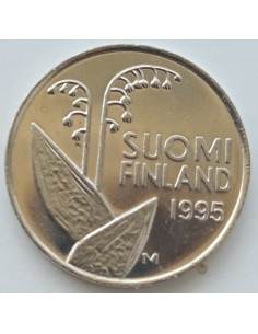 Awers monety Finlandia 10 Penni 1995