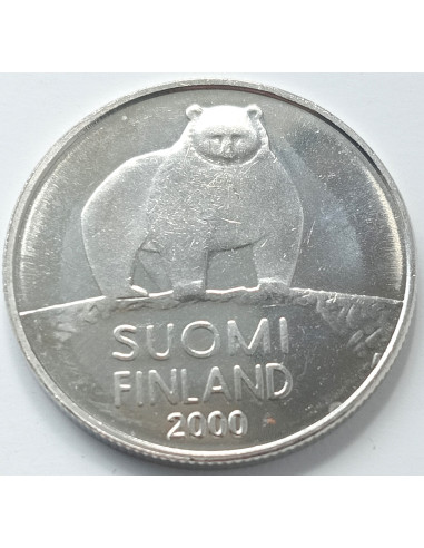 Awers monety Finlandia 50 Penni 2000